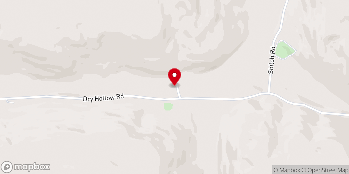 Map showing location of Three Forks Missionary Baptist Church