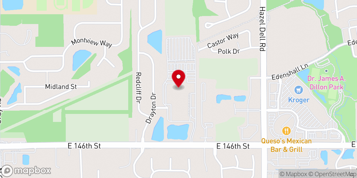 Map showing location of Grace Care Center & Choice Food Pantry