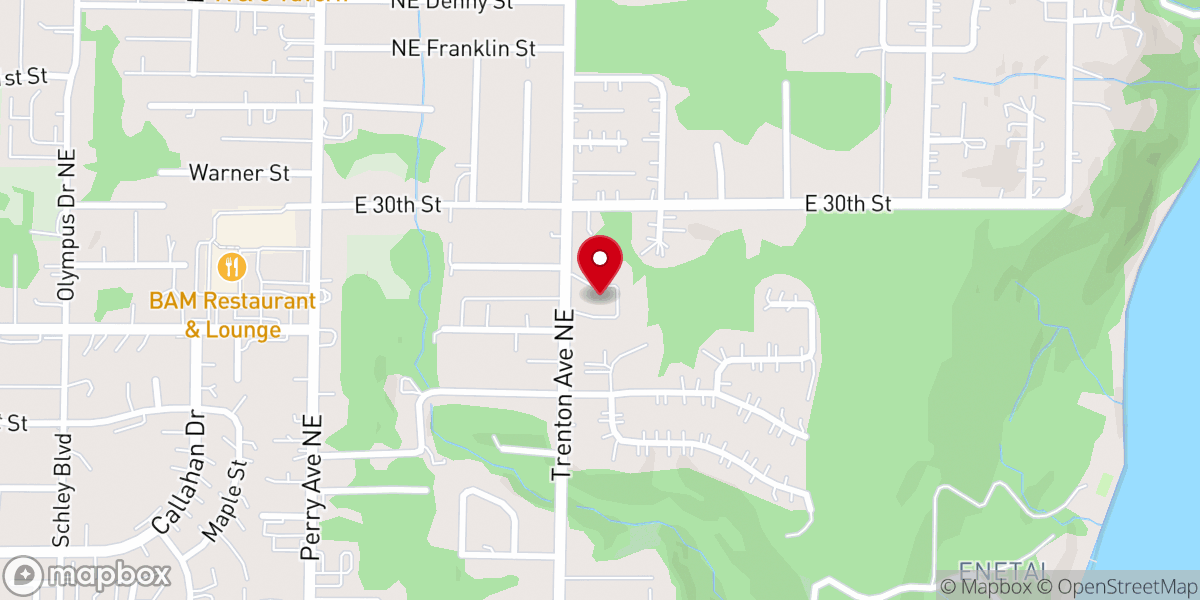 Map showing location of Faith Temple Church of God in Christ