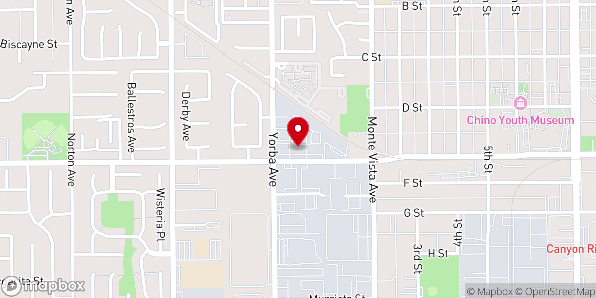 Map showing location of New Beginnings Ministry