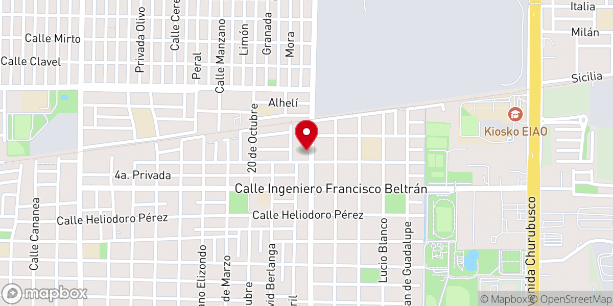 Map showing location of Parroquia SAN ALFONSO MARIA DE LIGORIO