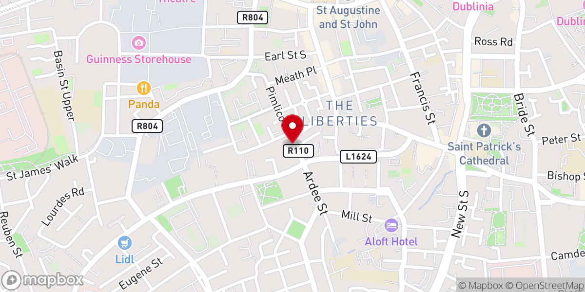 Map showing location of UCKG HELPCENTRE - The Universal Church