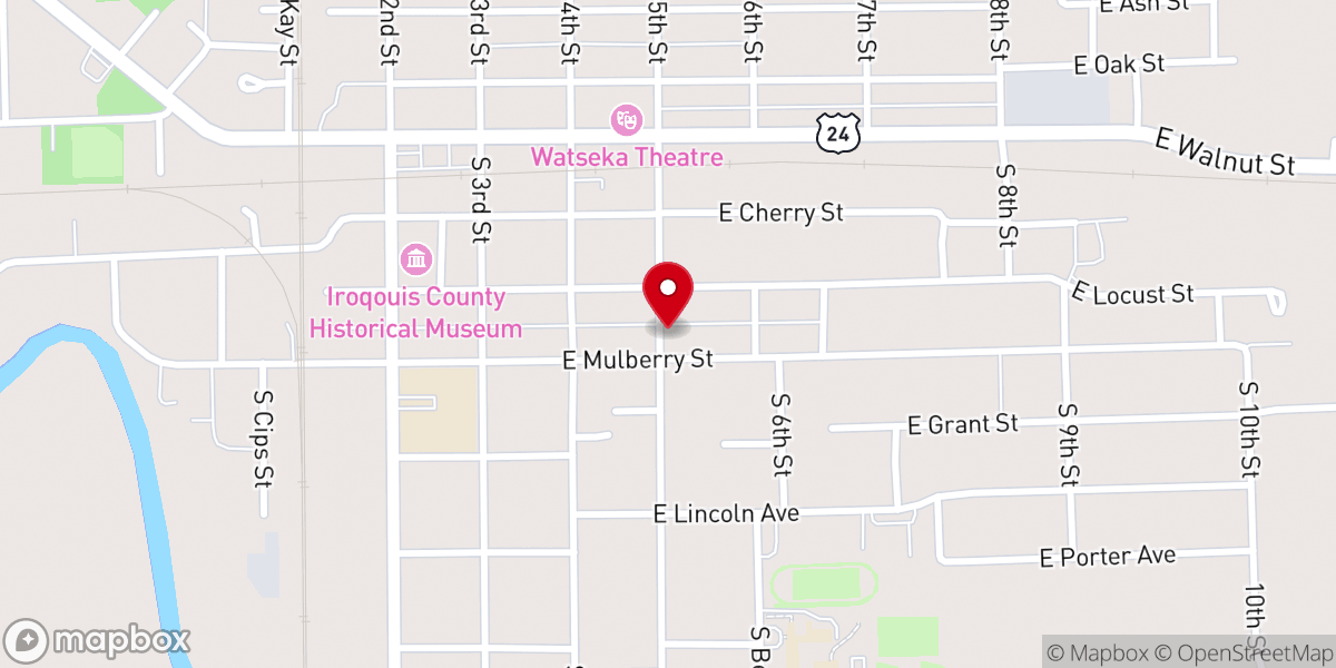 Map showing location of True Vine Ministry Inc