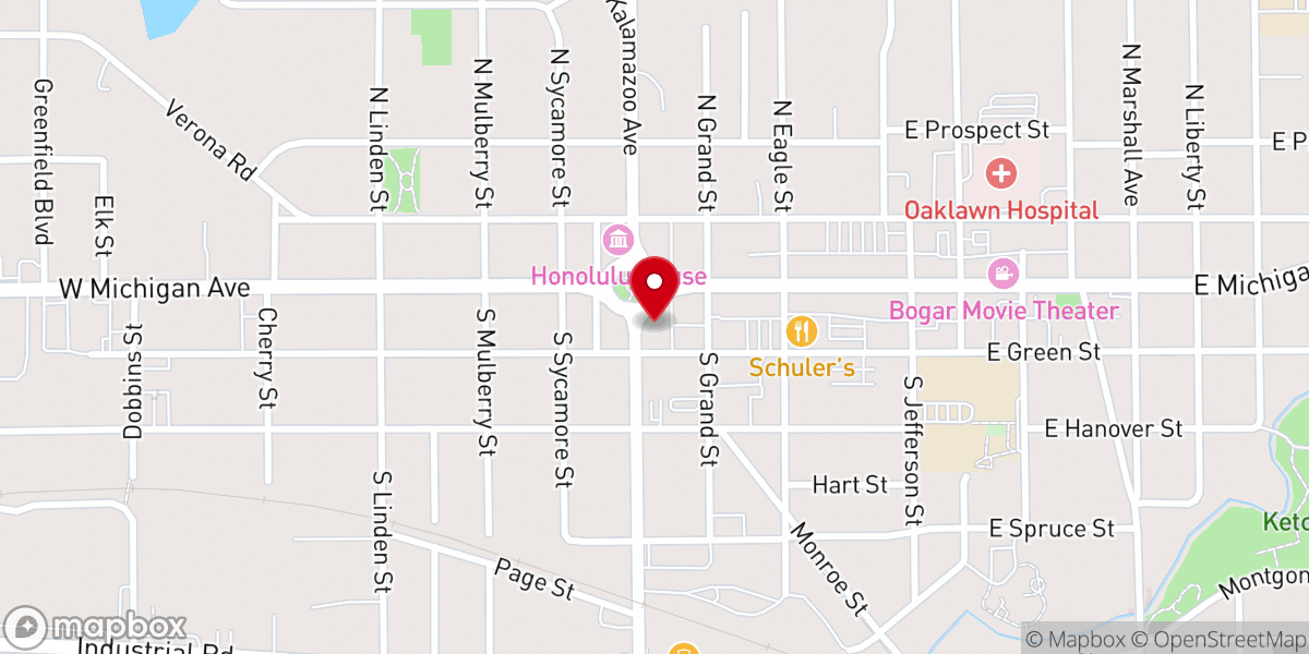 Map showing location of Choose Marshall