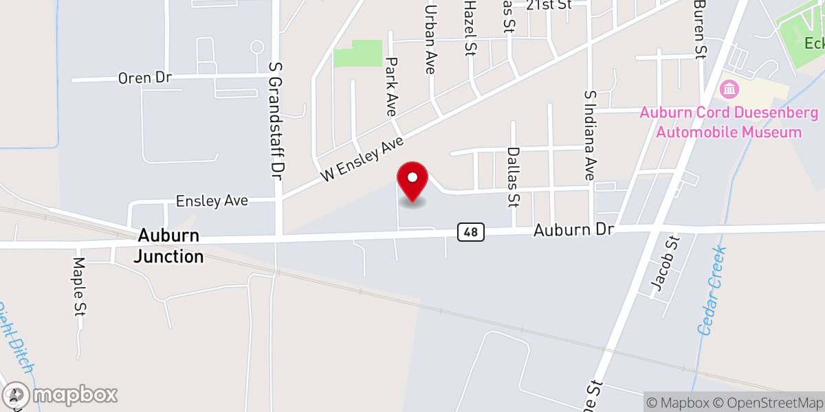 Map showing location of House of Leadership Inc