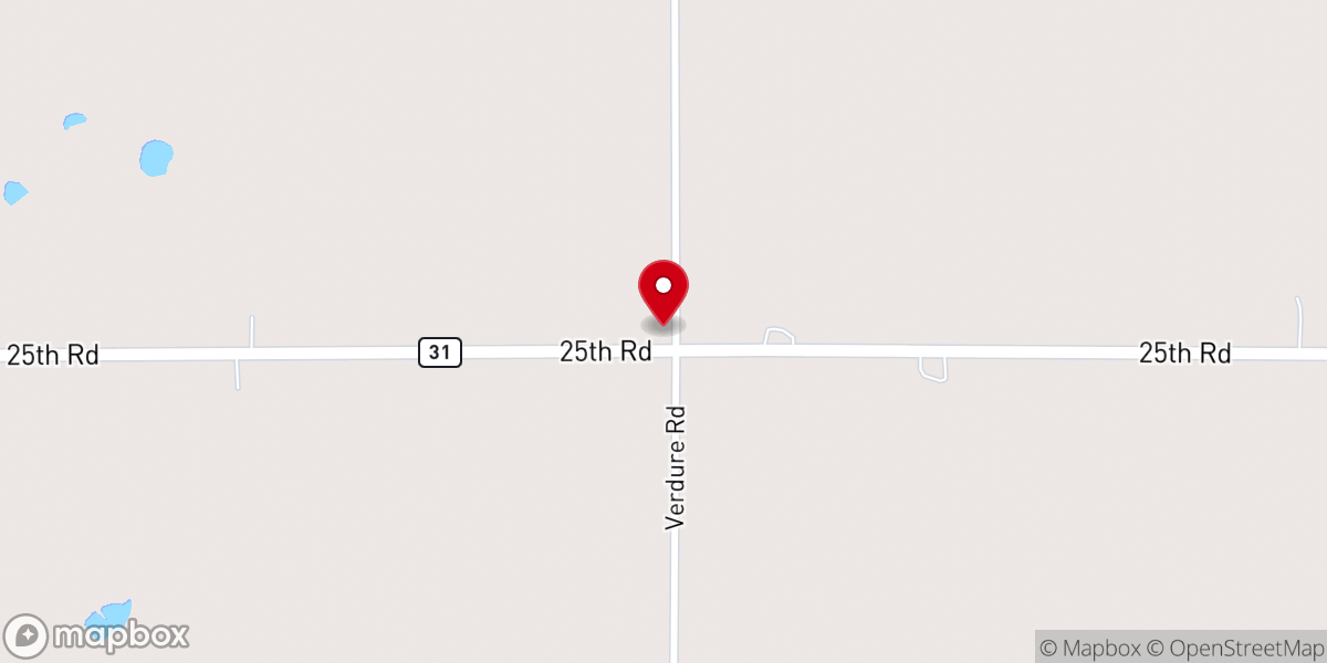 Map showing location of Bethany Church of Christ