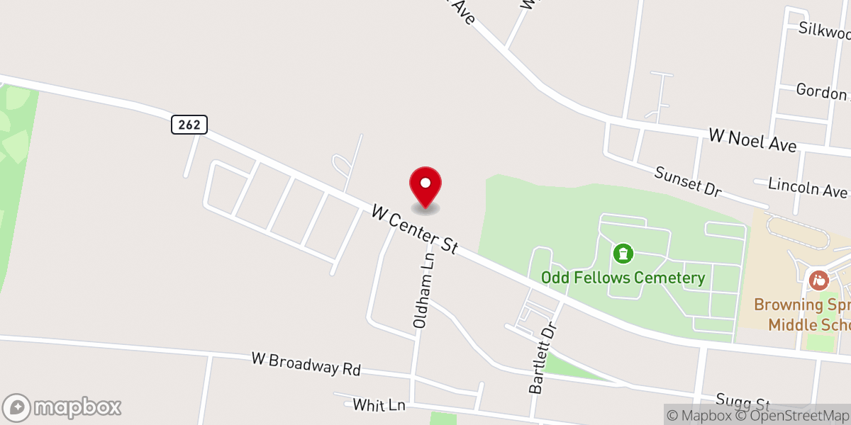 Map showing location of Souls Harbor Baptist Church