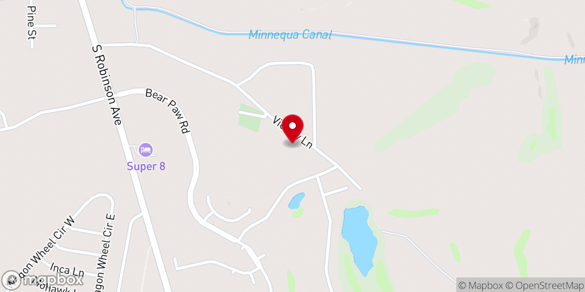 Map showing location of The Wellspring Church