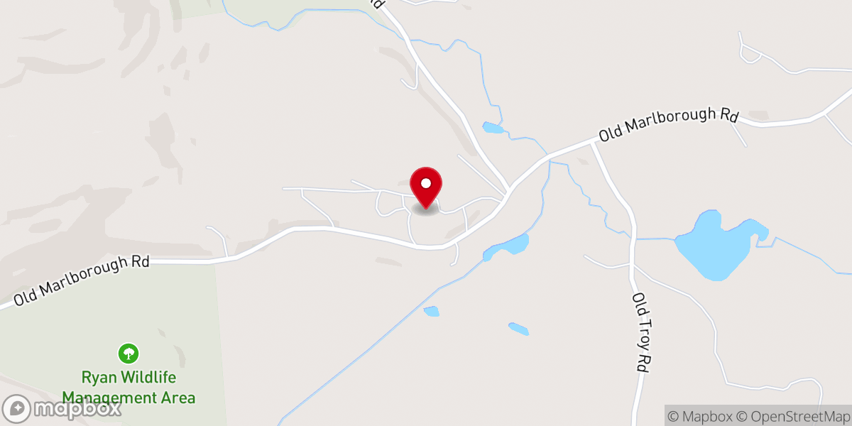 Map showing location of Fairwood Bible Chapel