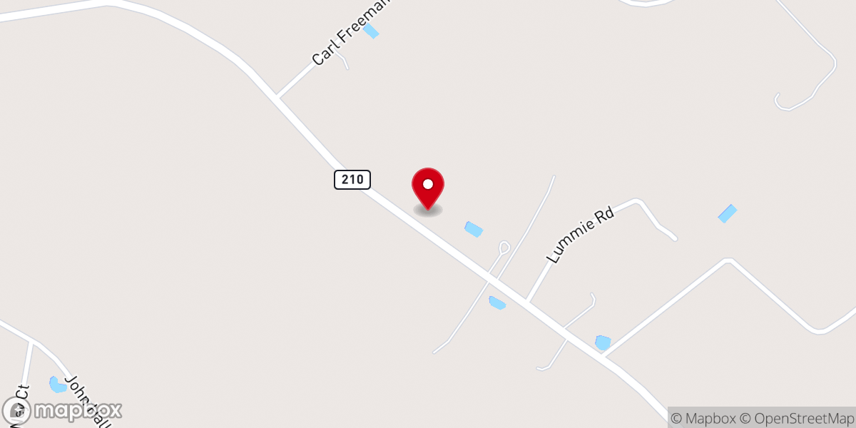 Map showing location of Church of God of Prophecy Stedman