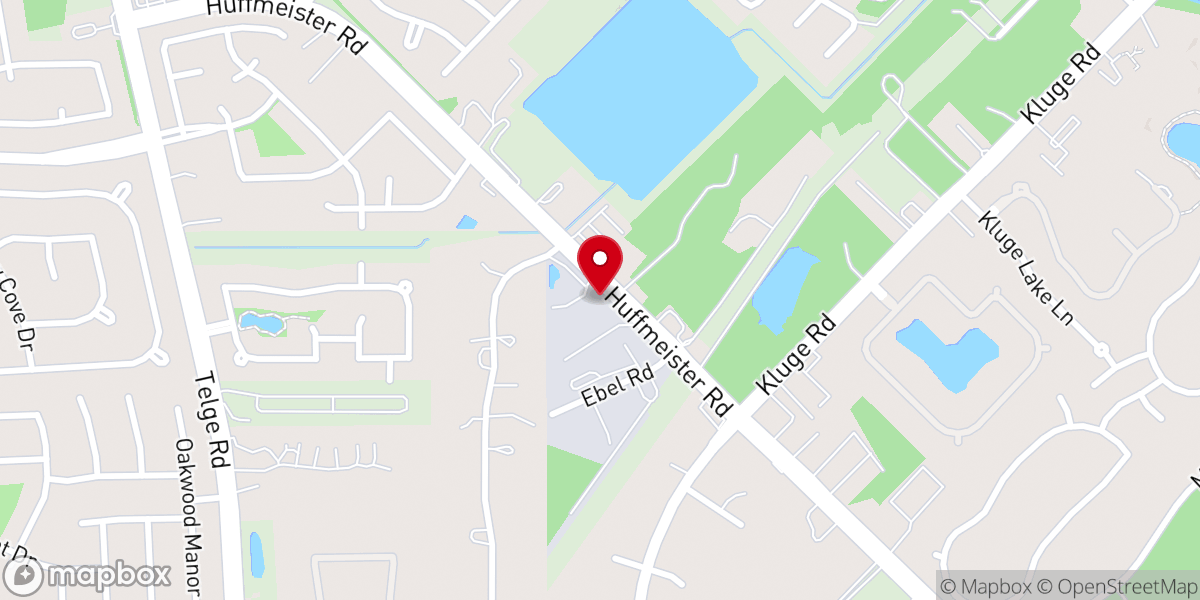 Map showing location of IDDPMI Nueva Vida Cypress Tx