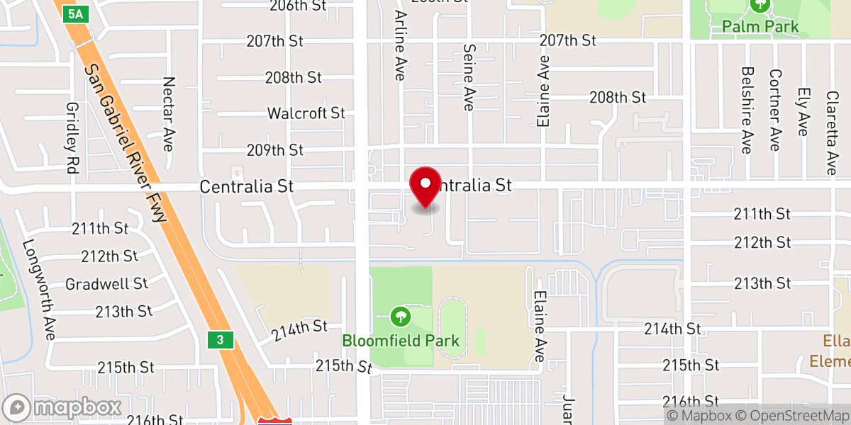 Map showing location of Face 2 Face Ministry Inc