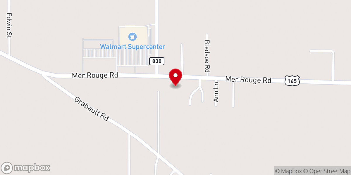 Map showing location of United Pentecostal Church