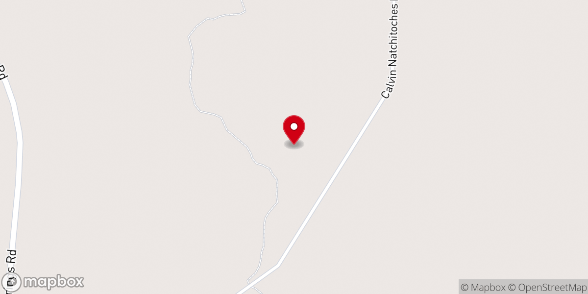 Map showing location of Jim's South Butane & Propane