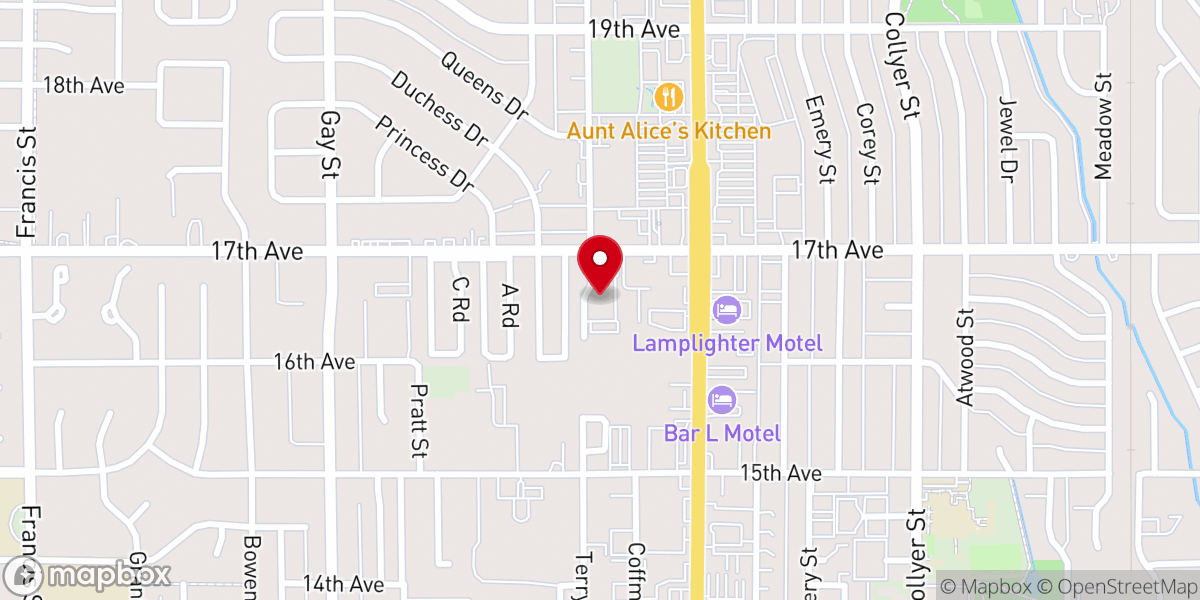 Map showing location of Restoration Tabernacle