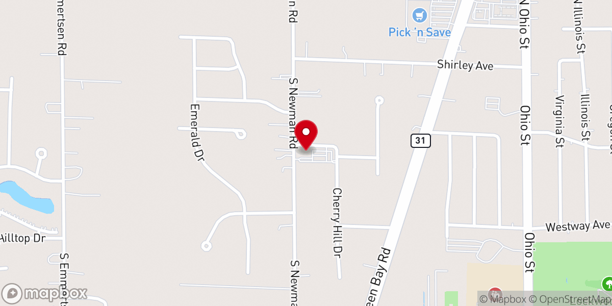 Map showing location of Dominic Galati JR Ministries Inc