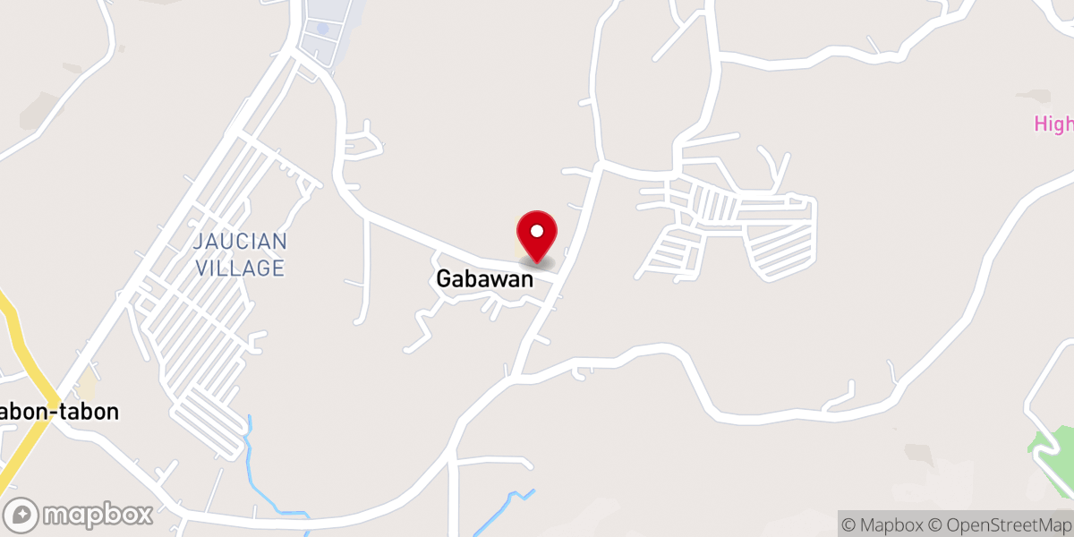 Map showing location of Nuestra Señora del Rosario Parish