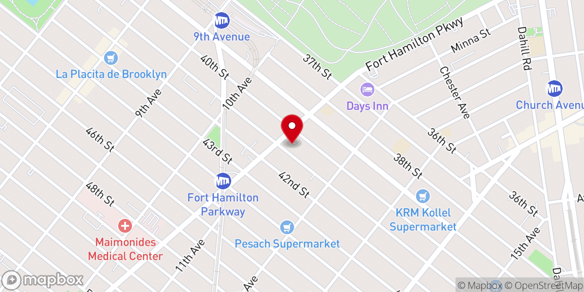Map showing location of Saint Catherine of Alexandria Church