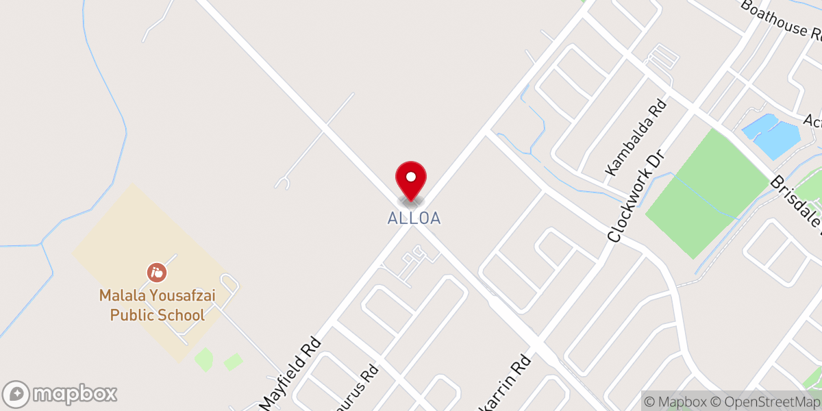 Map showing location of Brampton Evangelistic Ministry