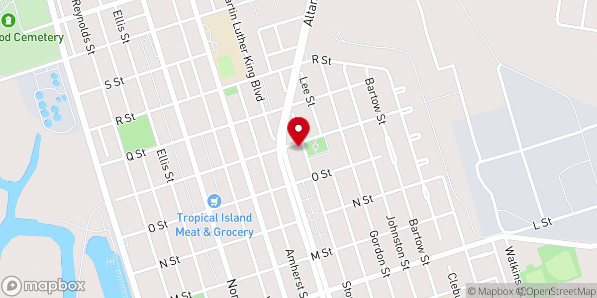 Map showing location of Love Outreach-unreached Mission Church