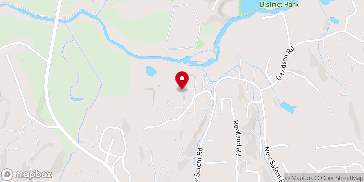 Map showing location of Hidden River Events