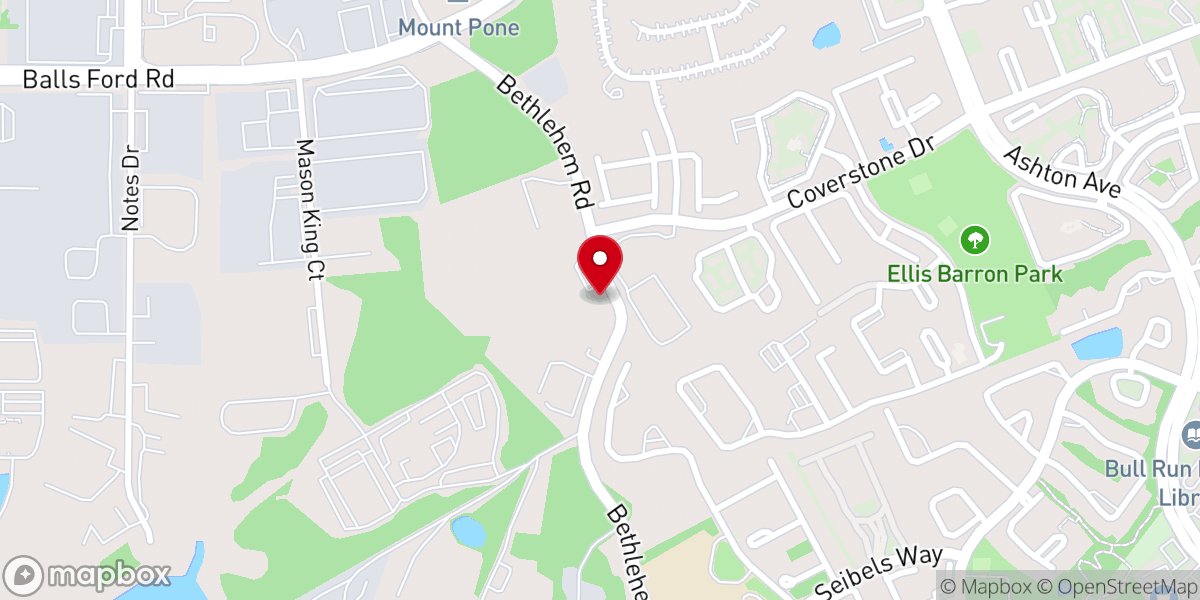 Map showing location of Dean Divers Baptist Church