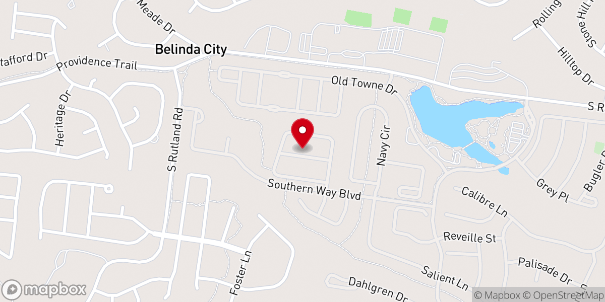 Map showing location of Vietnam Veterans Restoration Foundation and Ministry Inc