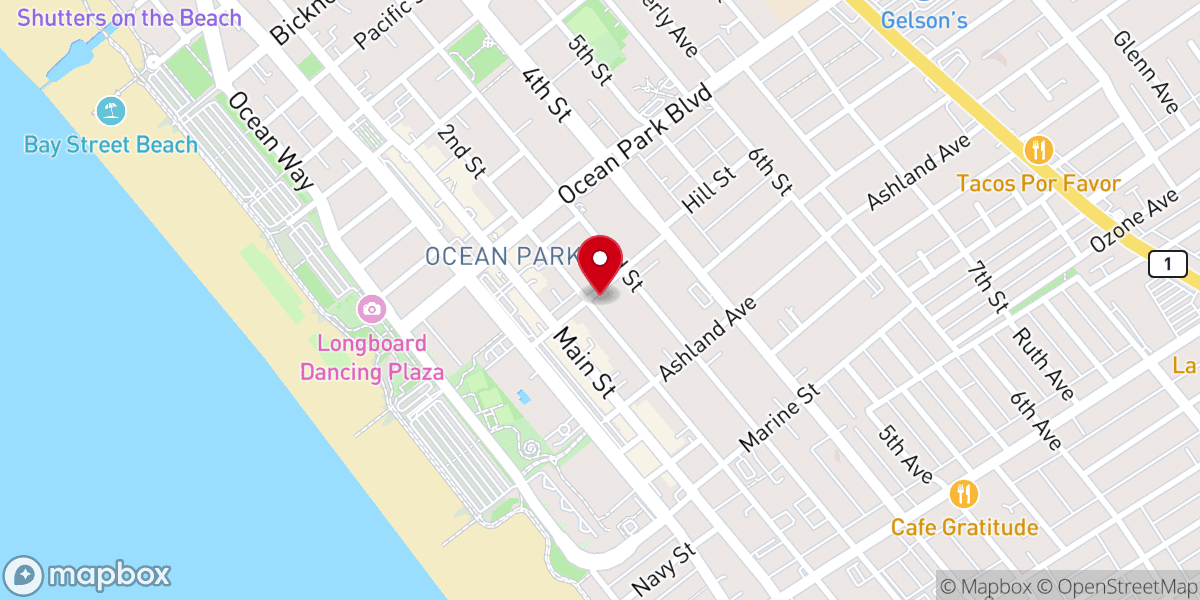 Map showing location of Iglesia el sermon Del Monte