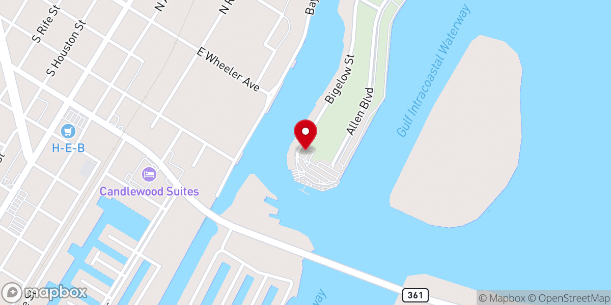 Map showing location of Seaman's Memorial Tower