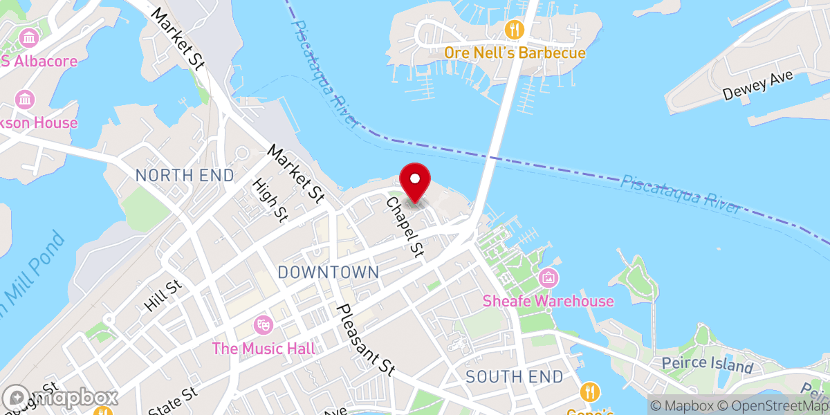 Map showing location of Paid Public Parking