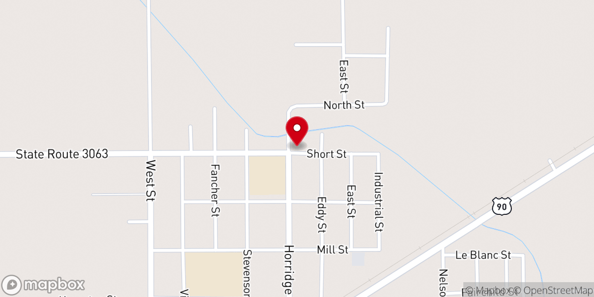 Map showing location of Horridge Church of God