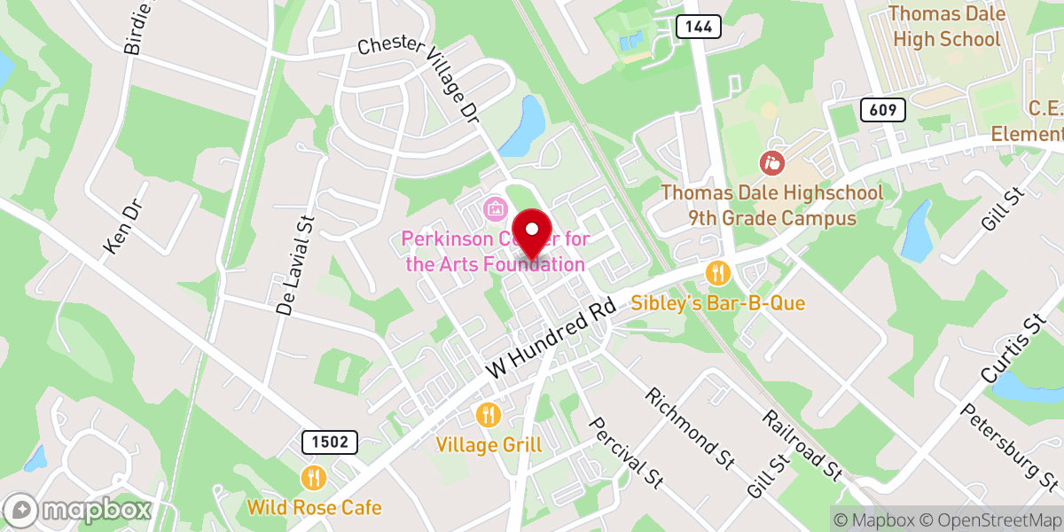 Map showing location of Aspire Community Church