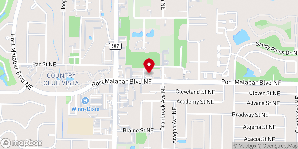 Map showing location of New Testament Bethel Ministry Inc