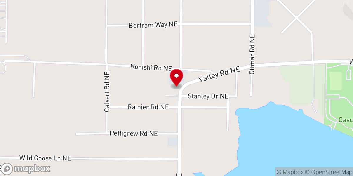 Map showing location of USA Moses Lake