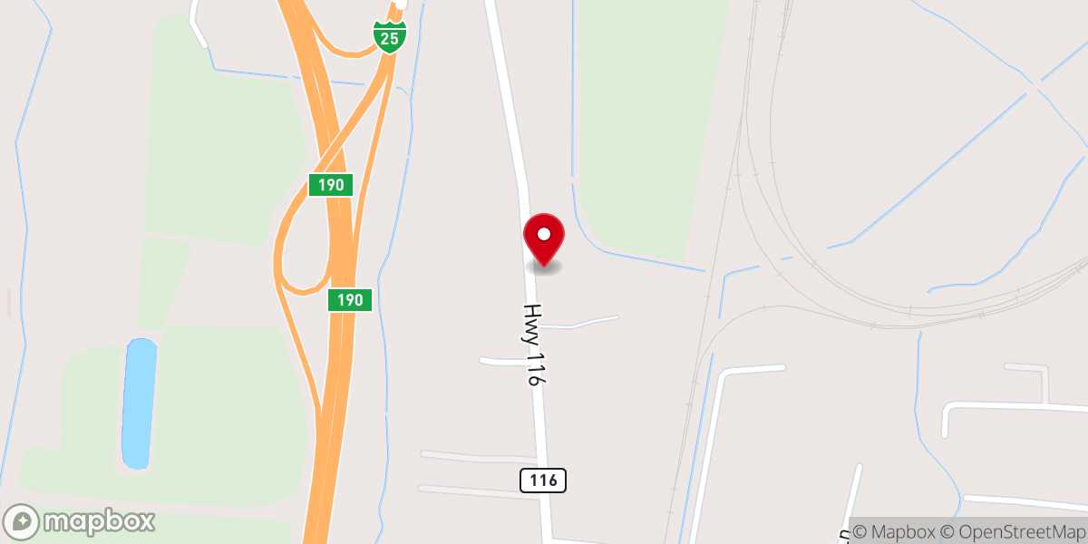 Map showing location of San Isidro Church