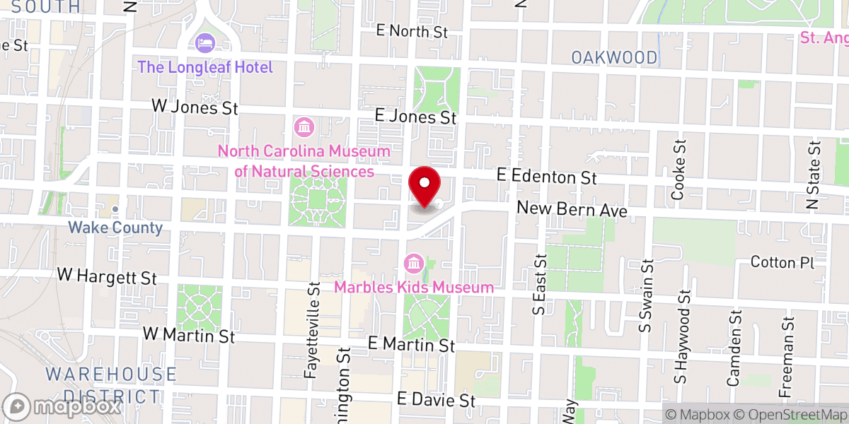 Map showing location of Ministry Incubator