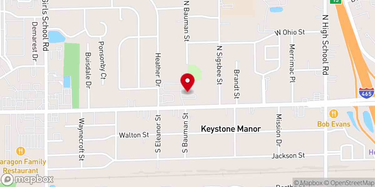 Map showing location of Westlake Church of Christ Corporation