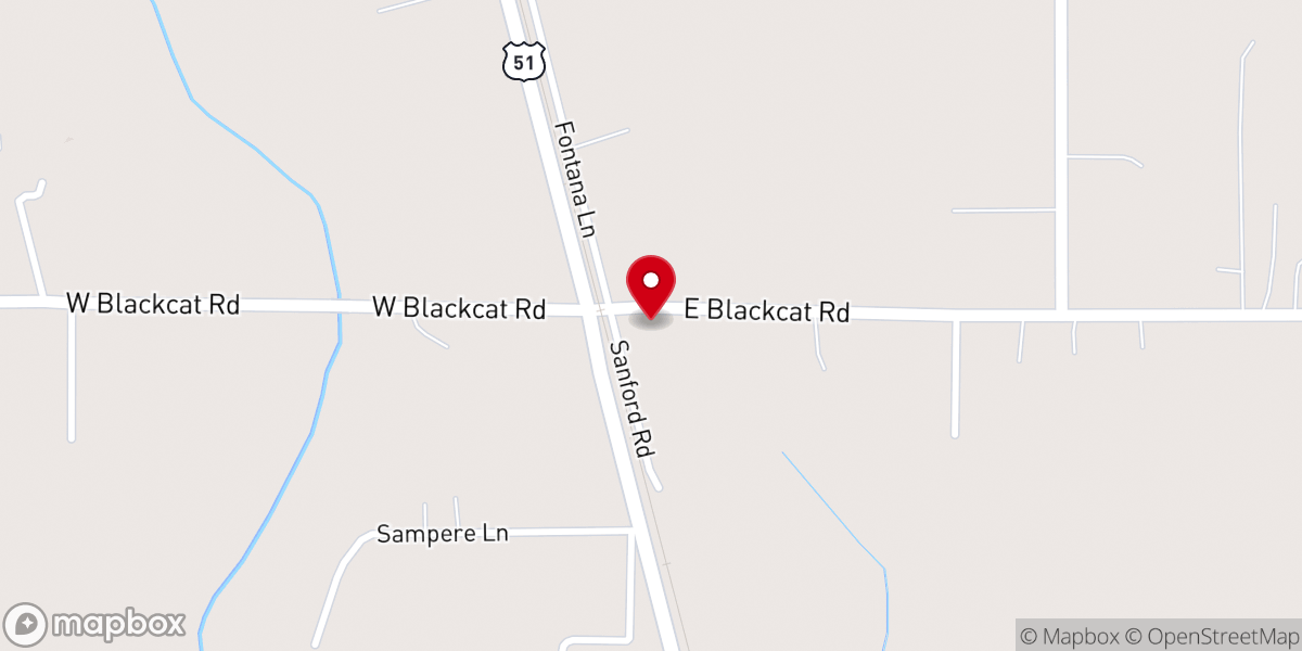 Map showing location of Mid Parish Machine