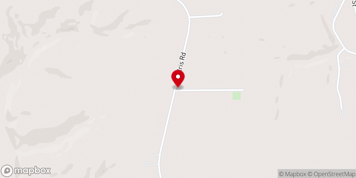 Map showing location of Bethany Lutheran Church