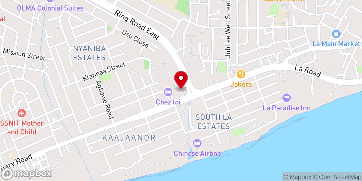 Map showing location of Day-Spring Seventh-Day Adventist Church