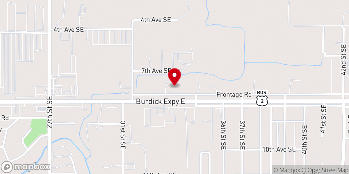 Map showing location of Glory to Glory Ministries