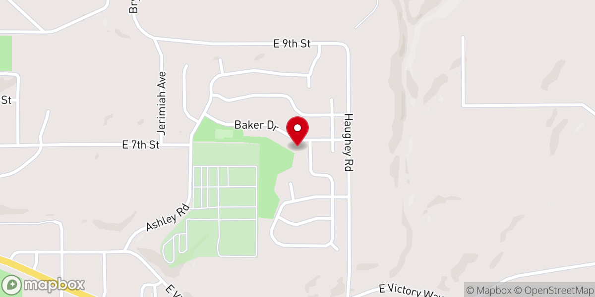 Map showing location of Church of Destiny