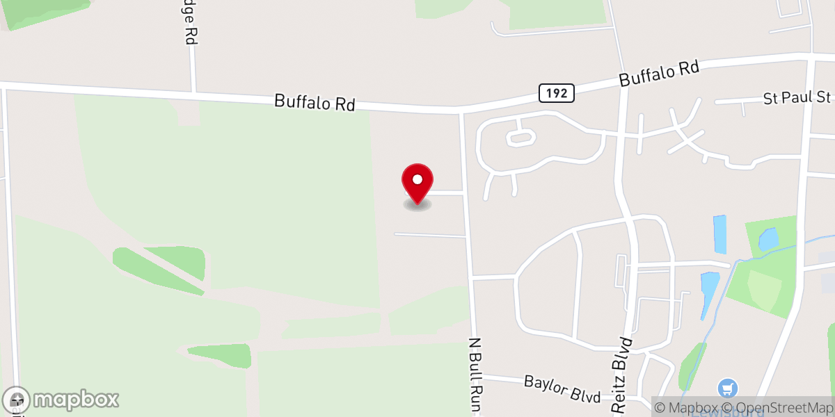 Map showing location of Anabaptist Foundation