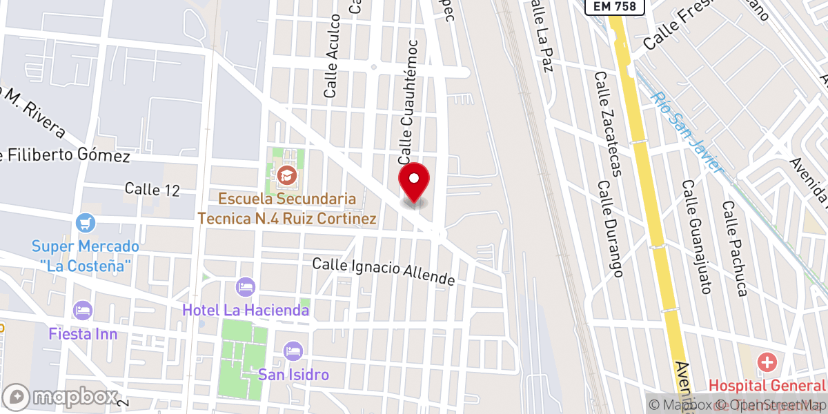 Map showing location of LLAMADA FINAL CONQUISTA TLALNEPANTLA