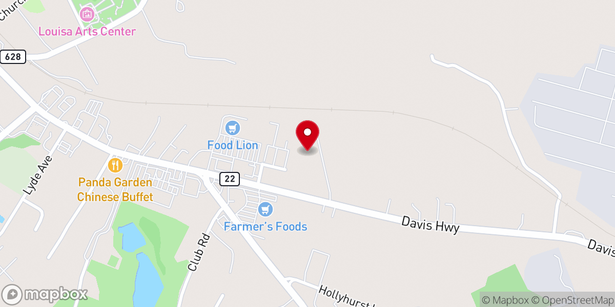 Map showing location of Celebrate Recovery at New Life Church