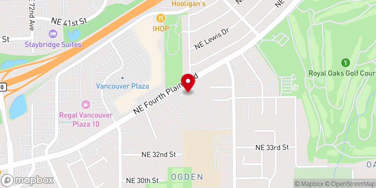 Map showing location of Smirna Christian Church