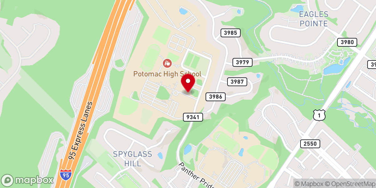 Map showing location of The Lamp Church