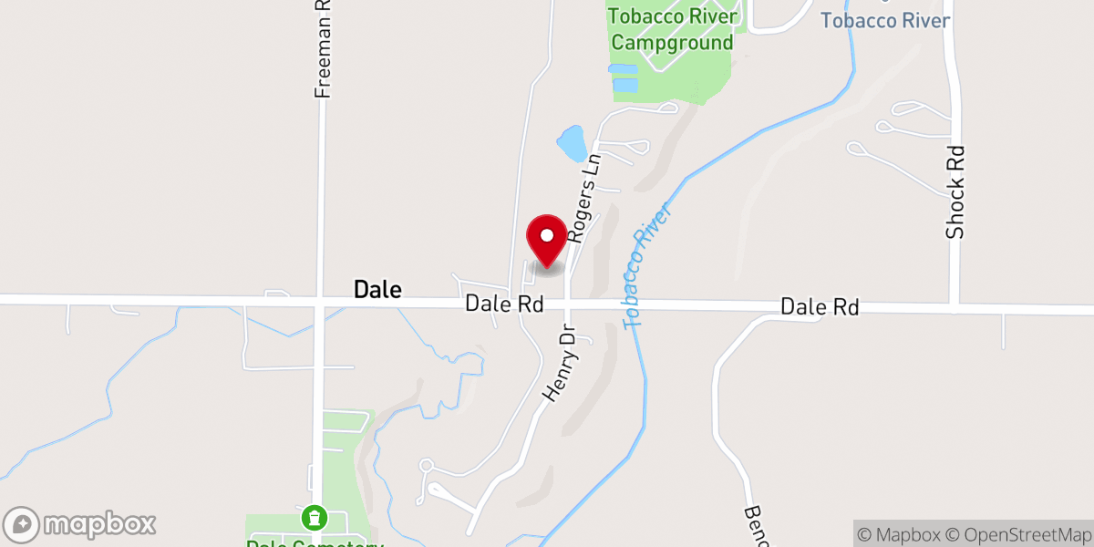 Map showing location of Good Shepherd Lutheran Church