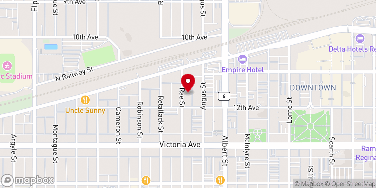 Map showing location of Cathedral Sk