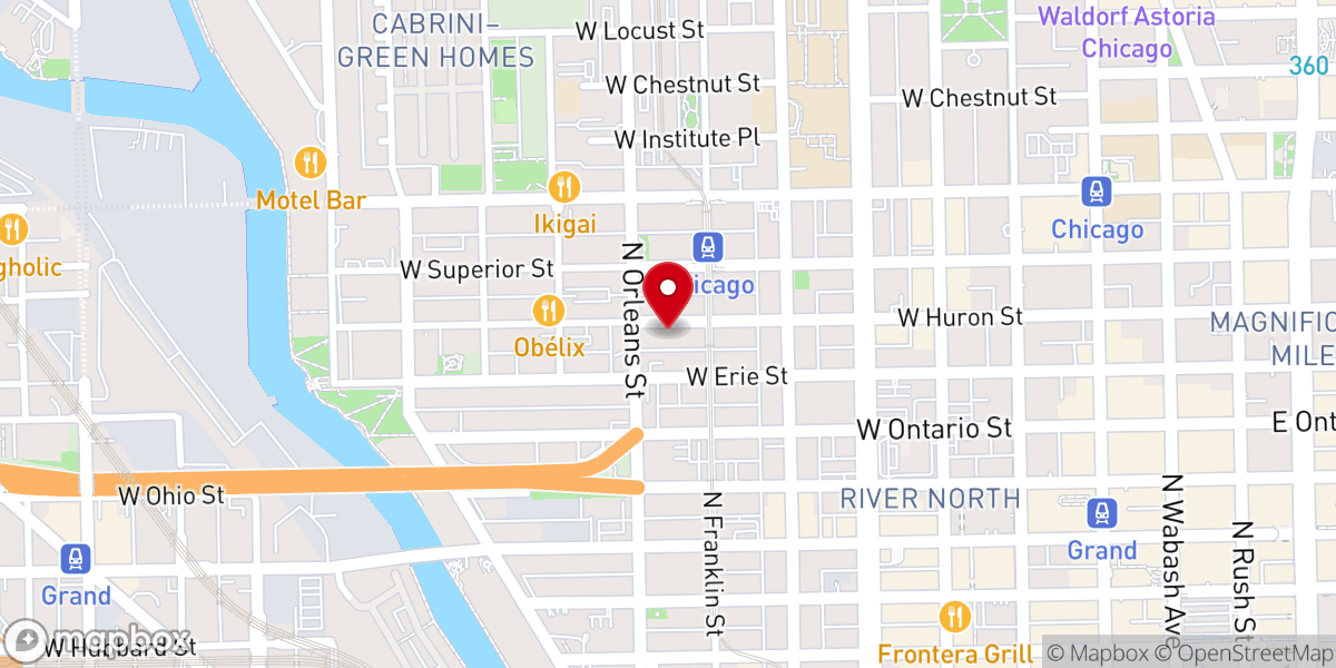 Map showing location of Stone Ward